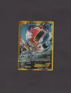 Pokemon TCG XY Breakpoint- Gyarados EX SecretRare Full Art 123/122 Holo NM-LP - Image 5