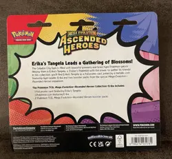 Pokemon TCG Ascended Heroes Erika's Tangela 2pk Blister Mega Evolution - Image 2