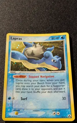 Pokemon EX LEGEND MAKER - #8/92 Lapras - Holo - ENG - Near Mint - Image 4