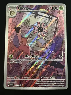 Lileep - 145/142 - Stellar Crown Illustration Rare - NM - Pokemon - Image 1