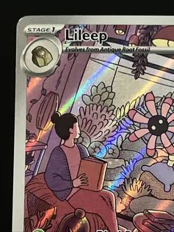 Lileep - 145/142 - Stellar Crown Illustration Rare - NM - Pokemon - Image 3