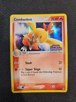Pokemon Combusken 39/110 Ex Holon Phantoms Holo Stamped - Image 1