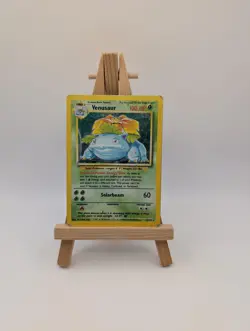 Pokemon TCG Venusaur Base Set 15/102 Holo Unlimited Holo Rare - Image 1