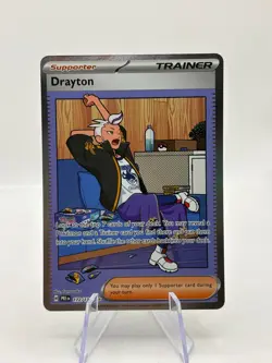 Pokemon TCG Prismatic Evolution - Drayton 172/131 Trainer Special Illustration R - Image 1