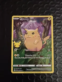 2021 Pokemon Celebrations #005 FA Pikachu Holo Rare Mint - Image 1