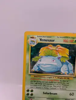 Pokemon TCG Venusaur Base Set 15/102 Holo Unlimited Holo Rare - Image 2