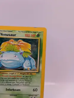 Pokemon TCG Venusaur Base Set 15/102 Holo Unlimited Holo Rare - Image 3