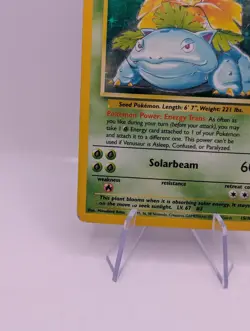 Pokemon TCG Venusaur Base Set 15/102 Holo Unlimited Holo Rare - Image 5