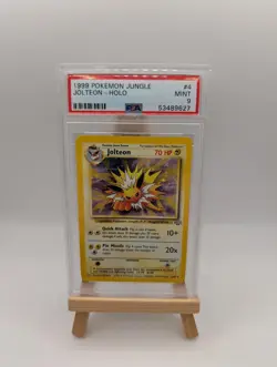 POKEMON TCG - JOLTEON 4/64 PSA 9 JUNGLE HOLO RARE - Image 1