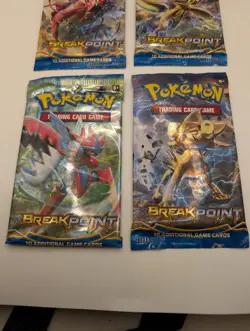 XY BREAKPoint - Sealed 4 Booster Pack Art Set - Pokemon XY TCG - Image 2