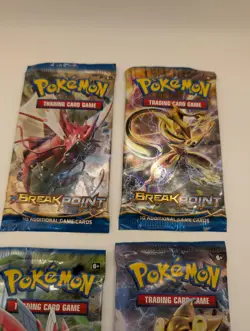 XY BREAKPoint - Sealed 4 Booster Pack Art Set - Pokemon XY TCG - Image 3