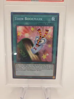 TOON BOOKMARK PSA 7 TOCH-EN003 COLLECTOR'S RARE 1ST EDITION Yugioh Toon Chaos - Image 2