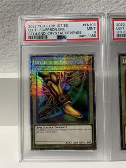 Yu-Gi-Oh! TCG Exodia the Forbidden One Starlight Set PSA 10s & 9s BLCR Set - Image 2