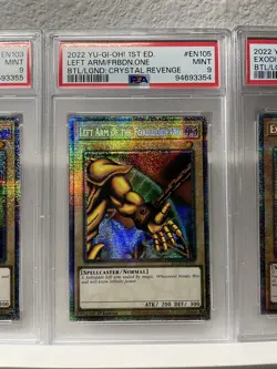 Yu-Gi-Oh! TCG Exodia the Forbidden One Starlight Set PSA 10s & 9s BLCR Set - Image 3