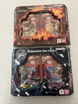 One Piece Illustration Box Vol 5 + Vol 6 Lot Set Of 2 Sealed - Image 1