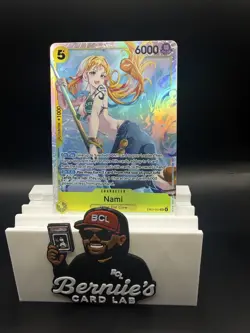 One Piece TCG Nami 053 EB03-053 Extra Booster Heroines Edition SR English NM - Image 1
