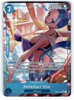 The Azure Sea's Seven #EB04-025 Nefeltari Vivi (Alternate Art) - Image 1