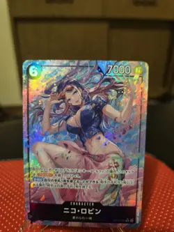 Nico Robin (Alt Art) OP12-087 SR Legacy of the Master ONE PIECE Card Japanese NM - Image 1