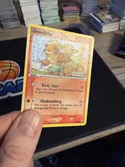 Growlithe 55/92 EX Legend Maker Reverse Holo Stamped Foil Pokemon Card - Image 2