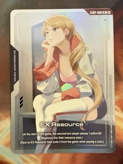 Gundam Card Game Exclusive Resource Card EXRP-006 - Image 1