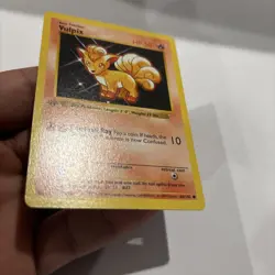 Vulpix 1st Edition Base Set Shadowless Card Pokemon TCG 68/102 Card G - Image 4