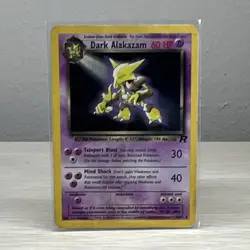 Pokemon TCG Dark Alakazam 18/82 Team Rocket Rare Card English unlimited - Image 1