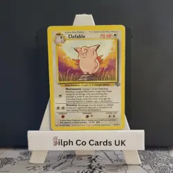 Clefable 17/64 Jungle Set Pokemon Card WOTC - Image 1
