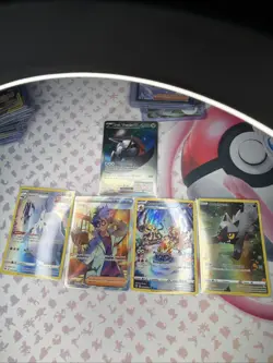Gengar House. Lot Of 5 Cards And A Astral Build Box - Image 1