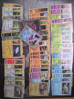 Pokemon TCG Yuka Morii Clay Art Lot Of 56 Cards - Image 1