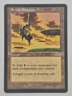 Serra's Sanctum 1998 MTG Urza's Saga Rare - Near Mint (NM) - #325 - Image 1