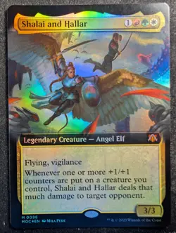 Shalai and Hallar - Foil Extended - Commander March of the Machine (MTG) - Image 1