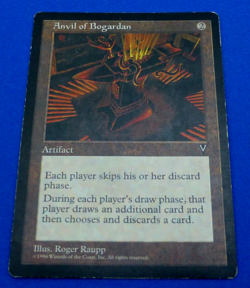 Anvil of Bogardan Visions MTG MP Moderately Play Commander EDH Premodern Legacy - Image 1
