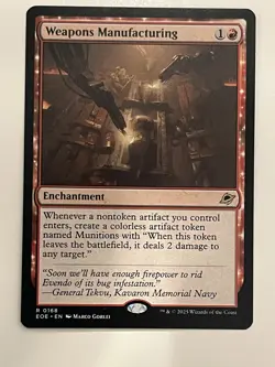 Weapons Manufacturing | MTG | NM - Image 1
