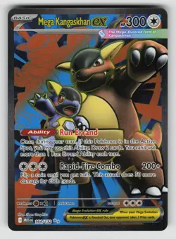 Mega Kangaskhan ex 164/132 Ultra Rare Mega Evolution Pokemon NM - Image 1
