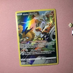 Pokemon TCG Galarian Zapdos SWSH283 Black Star Promo - Image 2