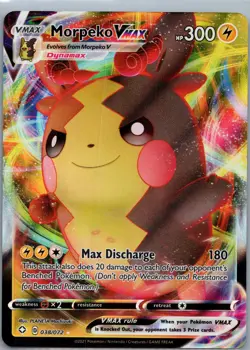 Pokemon Morpeko VMAX - Holo Ultra Rare - 38/72 - Shining Fates - Image 1