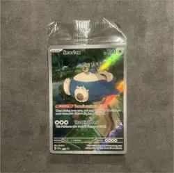Pokemon Snorlax Holo Promo 150 HP Card SVP 051 Scarlet & Violet English - Image 1