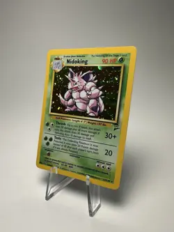 Pokemon Base Set 2 Nidoking Holo Rare #11/130 2000 TCG - Image 2