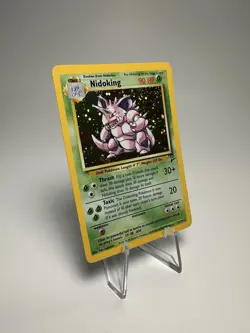 Pokemon Base Set 2 Nidoking Holo Rare #11/130 2000 TCG - Image 3