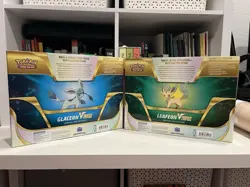 Pokemon TCG Glaceon & Leafeon VSTAR Special Collection – Set of 2 Factory Sealed - Image 2