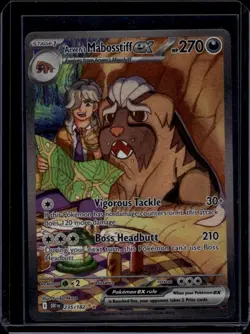 Arven's Mabosstiff ex #235/182 SV10: Destined Rivals Pokemon - Image 1