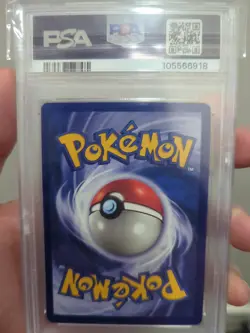 1999 Base Set 1st Edition Rare Drowzee Pokemon PSA 6 49/102 - Image 3