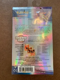 Pokemon Diamond and Pearl Inferno Zone Theme Deck, Factory Sealed, (Minor Stain) - Image 2
