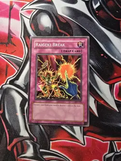 2X Yugioh! Raigeki Break PGD-096 - SYE-050 Unlimited Edition - LP - Image 2