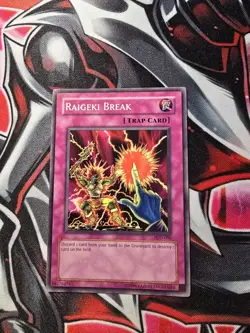 2X Yugioh! Raigeki Break PGD-096 - SYE-050 Unlimited Edition - LP - Image 4