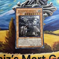 Judgment Dragon TU01-EN000 Ultimate Rare Euro Print MP YuGiOh - Edison YGO - Image 1