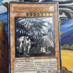 Judgment Dragon TU01-EN000 Ultimate Rare Euro Print MP YuGiOh - Edison YGO - Image 2
