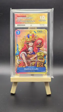Monkey.D.Luffy (2nd Anniversary Stamped Promo) P-043 - One Piece TCG - ACE 10 - Image 1
