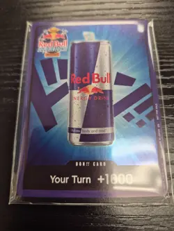 One Piece TCG Red Bull Double Don Don Pack + Luffy PR NM + Sticker - Image 4