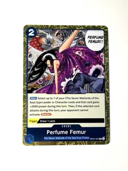 One Piece CCG - Perfume Femur R OP07-057 Foil 500 Years In The Future English - Image 1